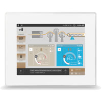 EXOR HMI 10.4" Touchscreen 64k Color 800x600 Pixels 24VDC IP66 500 Series