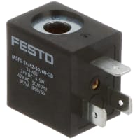 Festo Solenoid Coil, 24VDC, 4.5 W, 42VAC, 50/60 Hz, 10Ms, IP65, MSFG Series