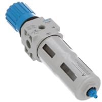 Festo Filter Regulator, 40 micron, manual drain, 13.8-240 PSI, 108.5CFM