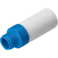 Festo Pneumatic Muffler, G 1/8 Thread, 59 dBA, Polyethylene Silencer Insert