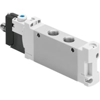 Festo Solenoid Valve 5/2-way valve, single solenoid 24VDC 14mm Port G1/8 VUVG Series