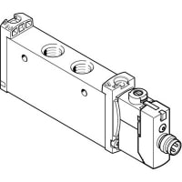 Festo Solenoid Valve 5/2-way valve, single solenoid 24VDC 14mm Port G1/8 VUVG Series