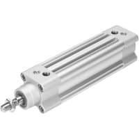 Festo Standard Cylinder, G 1/4 ports, M16 Rod Thread, 50mm Piston dia, 160mm Stroke