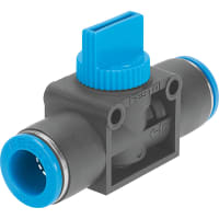 Festo Shut-off Valve, manual, QS-10, 761L/min, -.95 to 10 bar