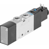 Festo Single Solenoid Valve, 24VDC, 2300L/min Flow, 3/8NPT, 594919, VUVS Series