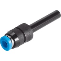 Festo Push-in Connector, 1 Port 6mm OD sleeve & 1 Port 4mm OD tube, Blue ring