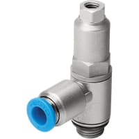 Festo Check Valve, piloted, HGL-1/4-QS-10