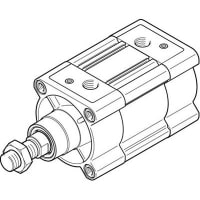 Festo Cylinder, standard, DSBC-80-100-PPVA-N3