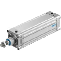 Festo Cylinder, profile, ISO 15552, air dbl act 63x500mm stroke, sensor ready, cushion