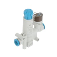 Festo Pressure Regulator, inline, gauge, 6mm connections, 85 L/min