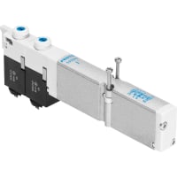 Festo Solenoid Valves, 5 Port, G 1/4, 24V, Solenoid Coil Sold Separately, VMPA1 Series