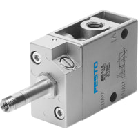 Festo Valve, Tiger Classic, 3/2 closed mech spr, G 1/8 female, 1.5-8 bar