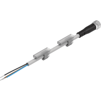 Festo Cable Assembly, M8 (3 pin plug socket), 3 Conductor cable, Open End, 10 m Length