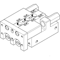 Festo Actuator, mini slide, air, 16x10mm stroke, flex cush, sensor ready