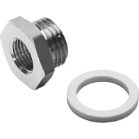 Festo Reducing Sleeve/Nipple, brass, G1/4 female to G3/8 male