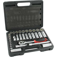 Allied Tools 33 PIECE 3/8IN SQ DRIVE SOCKET SET