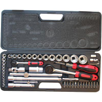 Allied Tools 52 PIECE IMPERIAL SOCKET/DRIVE SET