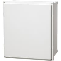 Fibox PC Enclosure, 8" Wide x 6" Deep x 10" High, Opaque Screw Cover, UL 508