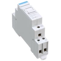 Finder DPST-NO Non-Latching Relay, Panel Mount, Screw 20A 24VDC, 22 Series