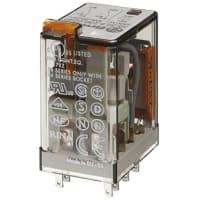 Finder Plug-in Relay, 4P with LED 230VAC, 7A, 55 Series