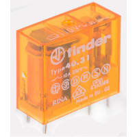 Finder SPDT PCB Mount Non-Latching Relay, Through-Hole, 110V, 40 Series