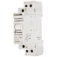 Finder SPST-NO DIN Rail Panel Mount Latching Relay, 230V