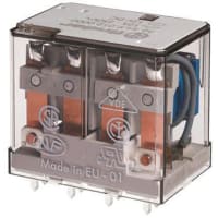 Finder 4PDT PCB Mount Non-Latching Relay Through Hole, 12 A, 12V dc, 56 Series