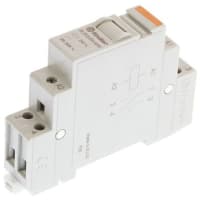 Finder DPST-NO DIN Rail Panel Mount Non-Latching Relay Screw, 20 A, 24V ac