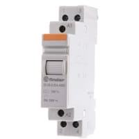 Finder SPST-NC, SPST-NO DIN Rail Panel Mount Non-Latching Relay Screw, 20 A, 24V ac