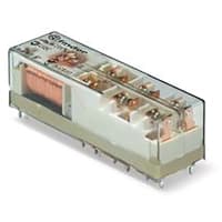 Finder Relay with forcibly guided contacts, 3NO+1NC 8A, 24V DC coil, AgSnO2 contact