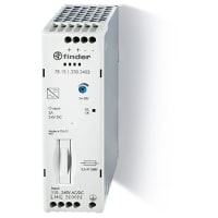 Finder Modular Switching Power Supply - 120W (24V DC) 120-240 V AC / 220 VDC