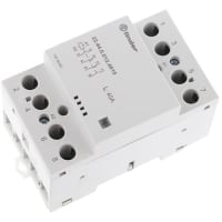 Finder 2NO/2NC DIN Rail Non-Latching Relay Screw, 40 A, 12 V ac, 12 V dc