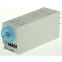 Finder Multi Function TDR, 8-Pin Conn, 0.05 to 100 s, 3 to 100 min, 5 to 100 h, 2NO/2NC