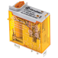 Finder SPDT Plug In Non-Latching Relay Tab, 16A, 230V ac