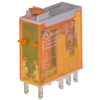 Finder DPDT Plug In Non-Latching Relay Solder, 8 A, 230V ac