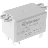 Finder Power relay, faston tab, DPST-NO, 30A 12Vdc