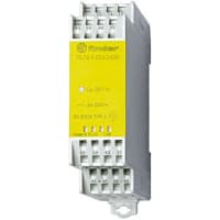 Finder 2NO/2NC DIN Rail Panel Mount Non-Latching Relay Screwless, 6 A, 110 to 125V ac