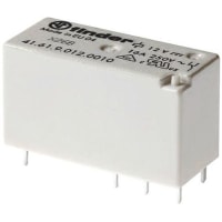 Finder SPDT PCB Mount Non-Latching Relay Through Hole, 6V dc