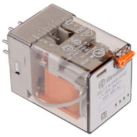 Finder DPDT Plug In Non-Latching Relay Round Pin, 10 A, 48V ac