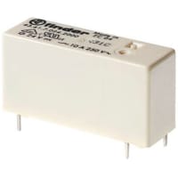 Finder SPST-NO PCB Mount Non-Latching Relay Through Hole, 12V dc