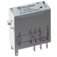 Finder 2PDT Plug In Non-Latching Relay Tab, 8 A, 110V dc