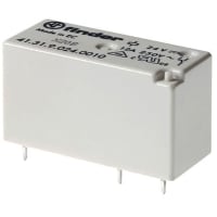 Finder SPDT PCB Power Relay Module PC Pin, 12A Maximum of 24V ac