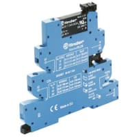 Finder SPST-NO Solid State Relay Screw DIN Rail, DC, 2 A, 138 V dc