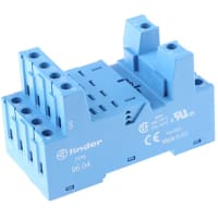 Finder Relay Socket 14 Pin DIN for 56.34 relays