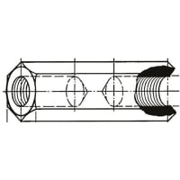 Fischer Elektronik Nylon Hex Spacer ABP 3060 12 12mm