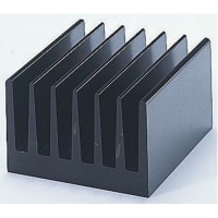 Fischer Heatsink, 1.5K/W, 100 x 66 x 40mm