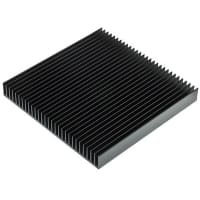 Fischer Heatsink, 1.65 - 0.7K/W, 200 x 200 x 25mm