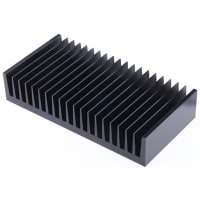 Fischer Heatsink, 0.7K/W, 100 x 200 x 40mm