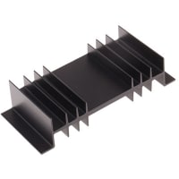 Fischer Heatsink, CB, TO-3, 3K/W, 50 x 115 x 26mm, Screw Mount