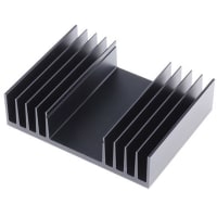 Fischer Heatsink, CB, TO-3, 1.9K/W, 75 x 97 x 25mm